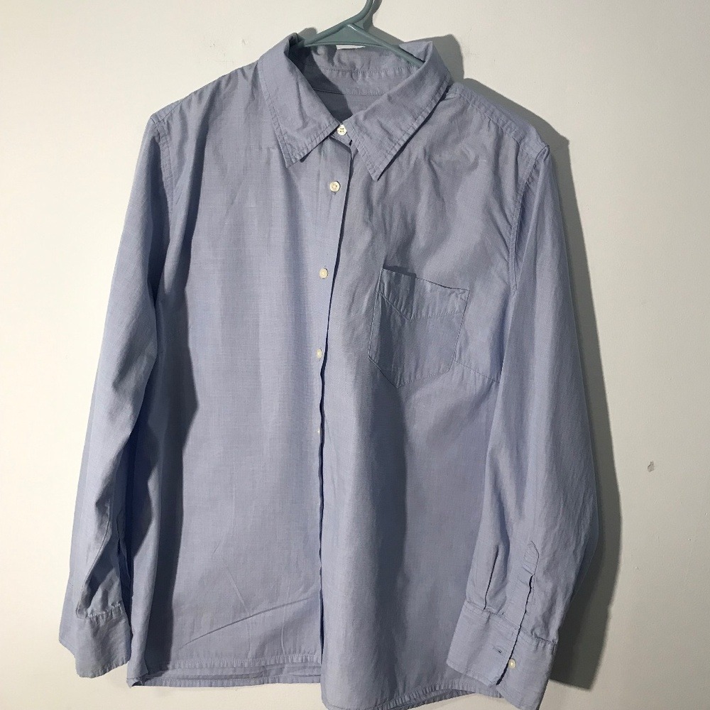 Gap Long Sleeve Button Down Women's Shirt XXL